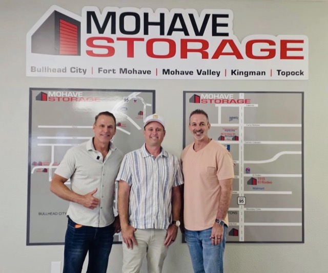 Partners on site at Mohave Storage